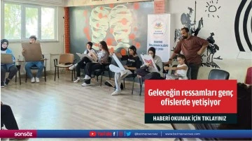Geleceğin ressamları gen&ccedil; ofislerde yetişiyor