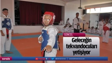 Geleceğin tekvandocuları yetişiyor