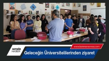 Geleceğin &Uuml;niversitelilerinden ziyaret