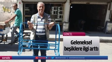 Geleneksel beşiklere ilgi arttı