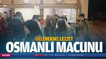 Geleneksel lezzet Osmanlı macunu&hellip;