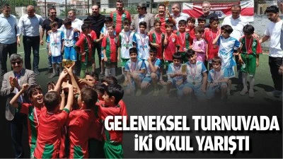 Geleneksel turnuvada iki okul yarıştı
