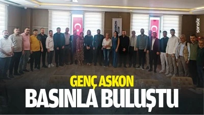 Gen&ccedil; ASKON, basınla buluştu