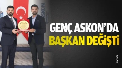 Gen&ccedil; ASKON&rsquo;da başkan değişti
