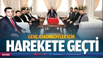 Gen&ccedil; ASKON, k&ouml;yler i&ccedil;in harekete ge&ccedil;ti
