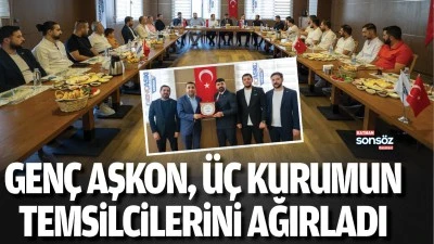 Gen&ccedil; AŞKON, &uuml;&ccedil; kurumun temsilcilerini ağırladı
