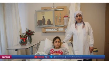 Gen&ccedil; kız "atlayan kal&ccedil;a" sendromundan ameliyatla kurtuldu
