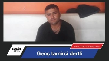 Gen&ccedil; tamirci dertli