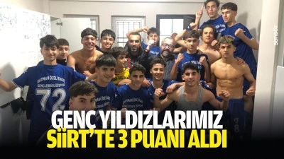 Gen&ccedil; yıldızlarımız Siirt&rsquo;te 3 puanı aldı