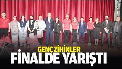 Gen&ccedil; zihinler finalde yarıştı