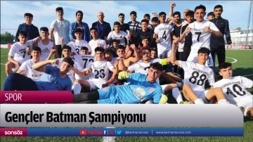 Gen&ccedil;ler Batman Şampiyonu