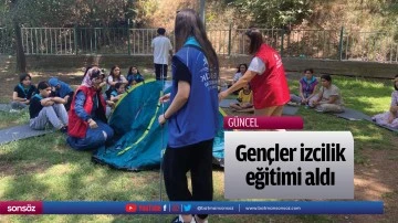 Gen&ccedil;ler izcilik eğitimi aldı
