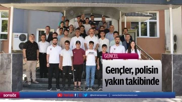 Gen&ccedil;ler, polisin yakın takibinde