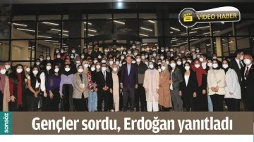 GEN&Ccedil;LER SORDU, ERDOĞAN YANITLADI