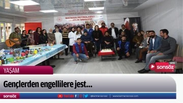 Gen&ccedil;lerden engellilere jest&hellip;