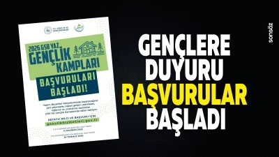 Gen&ccedil;lere duyuru: Başvurular başladı