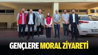 Gen&ccedil;lere moral ziyareti