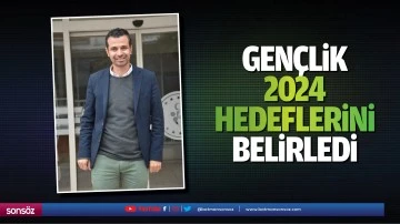 Gen&ccedil;lik, 2024 hedeflerini belirledi