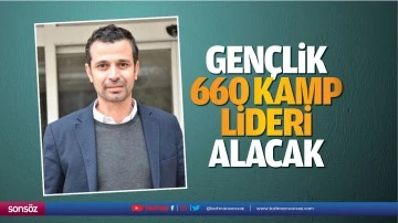 Gen&ccedil;lik, 660 kamp lideri alacak