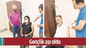 GEN&Ccedil;LİK AŞI OLDU