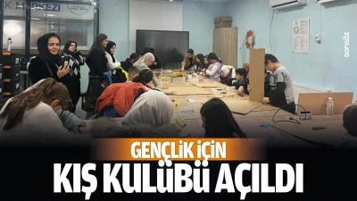 Gen&ccedil;lik i&ccedil;in kış kul&uuml;b&uuml; a&ccedil;ıldı