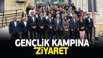 Gen&ccedil;lik kampına ziyaret