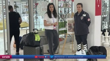 Gen&ccedil;lik Merkezi g&ouml;n&uuml;ll&uuml;leri &Uuml;rd&uuml;n'e uğurlandı