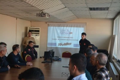 Gen&ccedil;lik Personellerine yangın eğitimi verildi