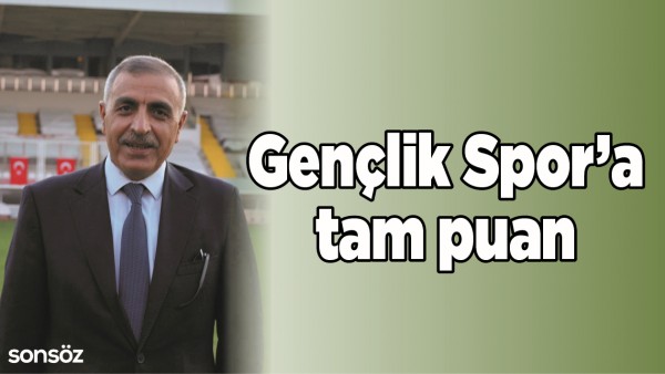 GEN&Ccedil;LİK SPOR&rsquo;A TAM PUAN