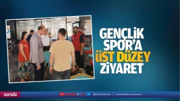Gen&ccedil;lik Spor&rsquo;a &uuml;st d&uuml;zey ziyaret&hellip;