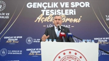 Gençlik ve Spor Bakanı Kırklareli'nde Spor Tesislerinin Açılışında Konuştu