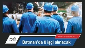 Gençlik ve Spor Bakanlığı Batman’da 8 işçi alacak