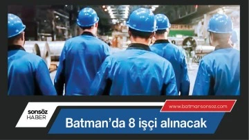 Gen&ccedil;lik ve Spor Bakanlığı Batman&rsquo;da 8 iş&ccedil;i alacak