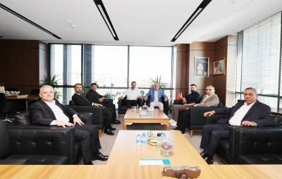 Genel Başkan Yazgan&rsquo;a ziyaret