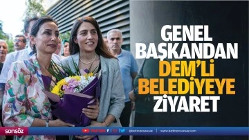 Genel Başkandan DEM&rsquo;li belediyeye ziyaret