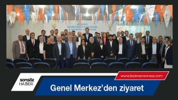 Genel Merkez&rsquo;den ziyaret