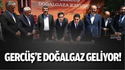 Gerc&uuml;ş&rsquo;e doğalgaz geliyor!