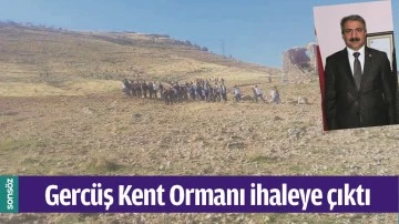 GERC&Uuml;Ş KENT ORMANI İHALEYE &Ccedil;IKTI