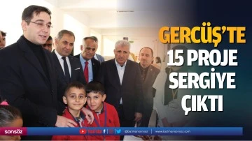 Gerc&uuml;ş&rsquo;te 15 proje, sergiye &ccedil;ıktı