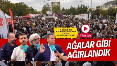 Gerc&uuml;ş&rsquo;te ağalar gibi ağırlandık