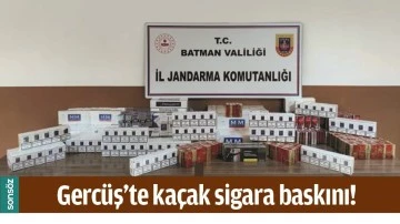 GERC&Uuml;Ş&rsquo;TE KA&Ccedil;AK SİGARA BASKIN!