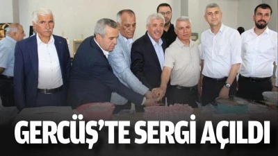 Gerc&uuml;ş&rsquo;te sergi a&ccedil;ıldı