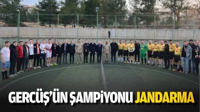 Gerc&uuml;ş&rsquo;&uuml;n şampiyonu jandarma&hellip;