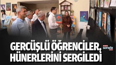 Gerc&uuml;şl&uuml; &Ouml;ğrenciler, h&uuml;nerlerini sergiledi