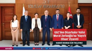 GGC&rsquo;den Diyarbakır Valisi Murat Zorluoğlu&rsquo;na &lsquo;Hayırlı Olsun&rsquo; Ziyareti