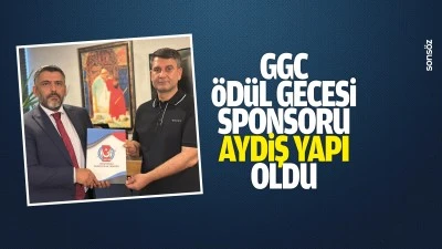 GGC &ouml;d&uuml;l gecesi sponsoru Aydiş Yapı oldu