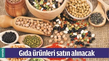 GIDA &Uuml;R&Uuml;NLERİ SATIN ALINACAK