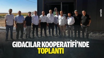 Gıdacılar Kooperatifi&rsquo;nde toplantı