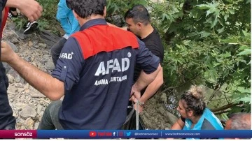 Girdiği derede akıntıya kapılan gen&ccedil; boğuldu