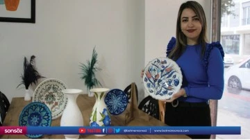 Girişimci kadınlar sergi a&ccedil;tı